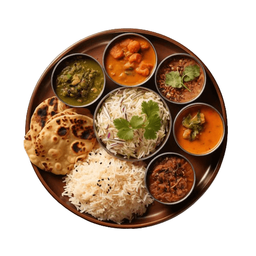 Dal Makhani with Jeera Rice + Tandoori Roti/Naan