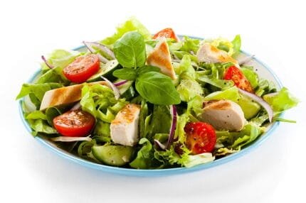 salad-greens-tomatoes-plate