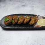 Delicious and healthy kebabs made with spinach, peas, potatoes, and aromatic spices, pan-fried to perfection.